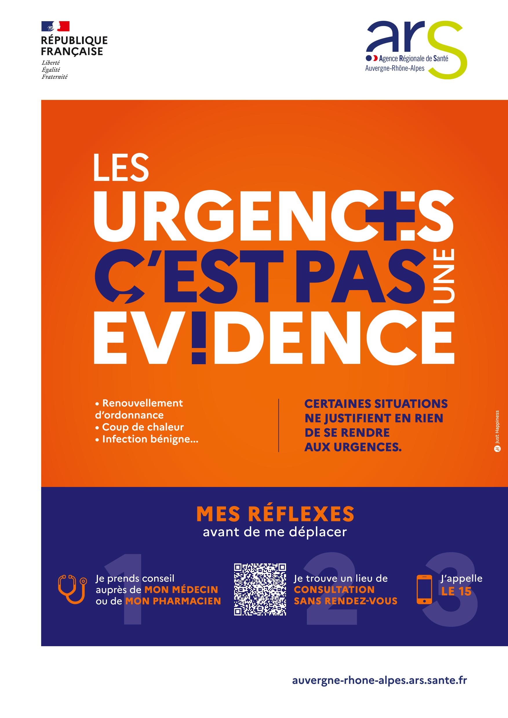 Été 2025 - « Les urgences, c’est pas une évidence ! »