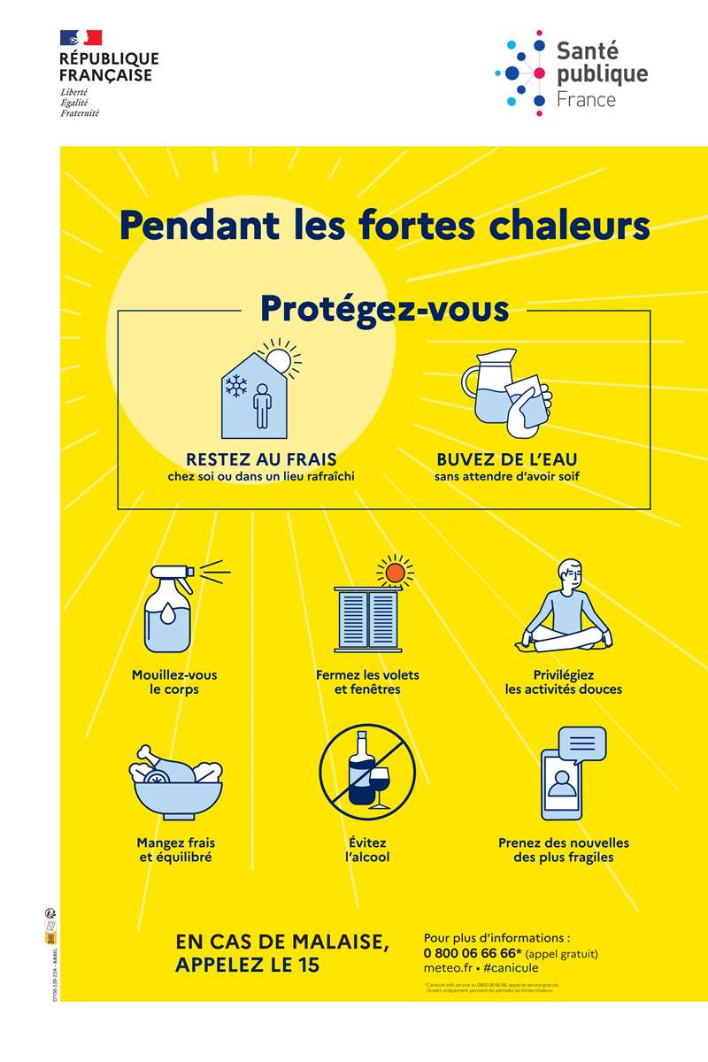 Fortes chaleurs